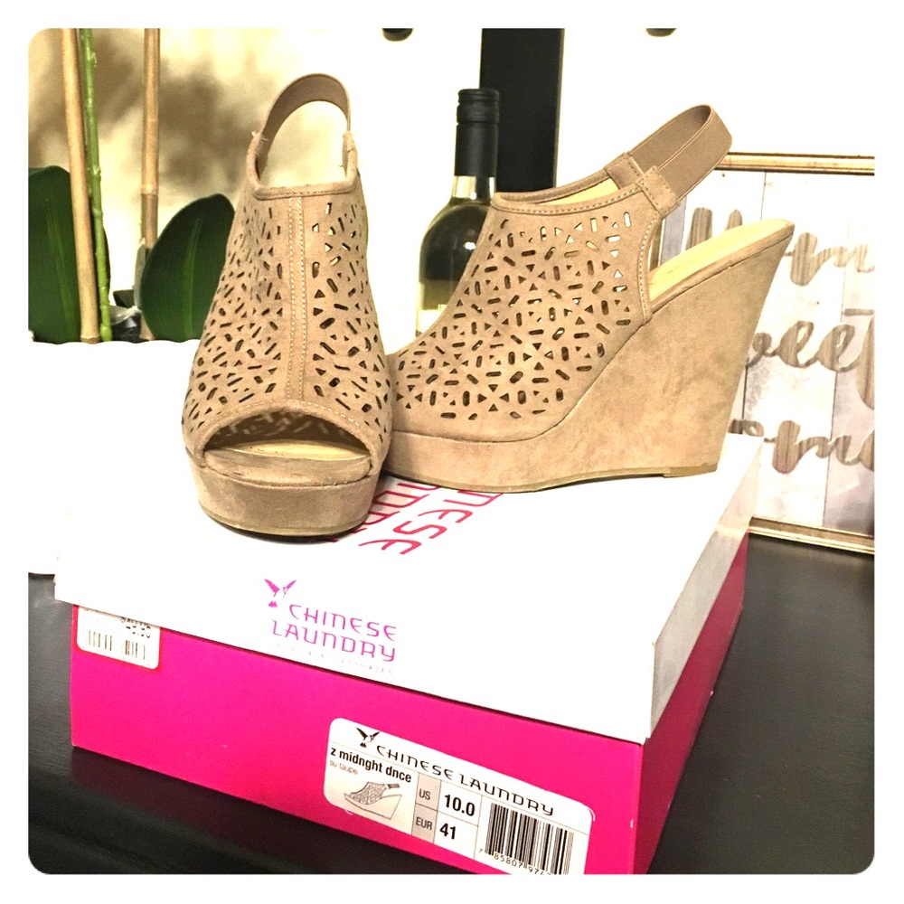 Cute wedge dress shoes